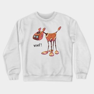 Robot Dog Crewneck Sweatshirt